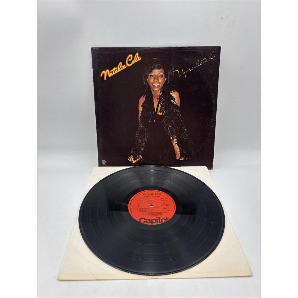 Natalie Cole Unpredictable Vintage 1977 Vinyl LP Capitol Record SO-11600 VG+